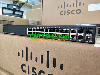 Switch Cisco SG350X-24-K9-EU 24 10/100/1000 Ports 4x 10 GE Uplink