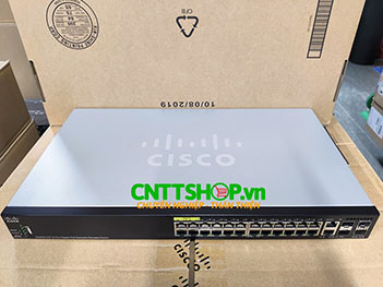 Switch Cisco SG350X-24P-K9-EU 24 PoE+ Ports 195W, 4 x 10 GE Uplink