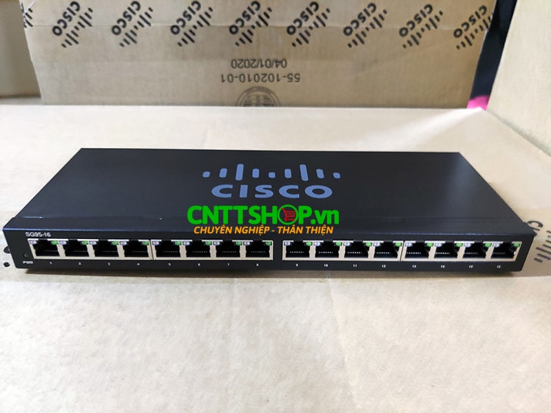 Switch Cisco SG95-16 16 Ports 10/100/1000 Mbps Giá Tốt