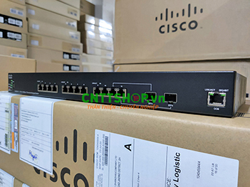 SX350X-12-K9-EU Cisco 10GBase-T Stackable Managed Switch.