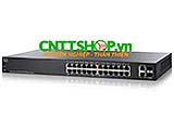 Switch Cisco SF200-24FP-EU 24 10/100 Ports PoE 180W, 2x1GE Uplink
