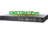 Switch Cisco SF220-24P-K9 24 10/100 Ports PoE 180W 2x1GE Uplink