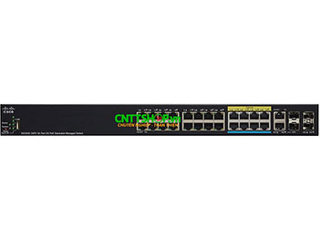 SG350X-24PV-K9-EU Cisco Switch 24 port PoE+, 4x 10G ports.