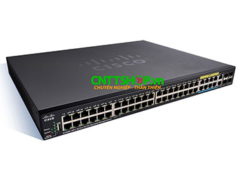 SG350X-48PV-K9-EU Cisco switch 48 PoE+,  4x 10G ports