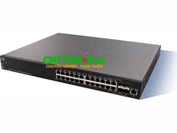 SX350X-24 Cisco 24-Port 10G SFP+ Stackable Managed Switch