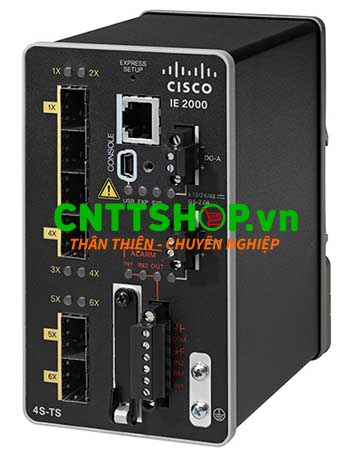 IE-2000-4S-TS-G-L Switch Cisco Industrial 4x FE SFP, 2x GE SFP ports, Lan Lite