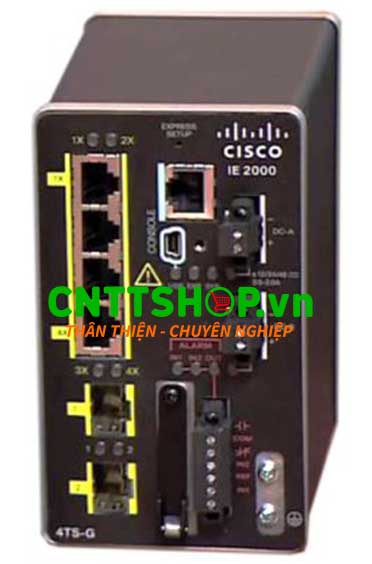 IE-2000-4TS-G-L Switch Cisco Industrial 4x FE RJ-45, 2x GE SFP, Lan Lite
