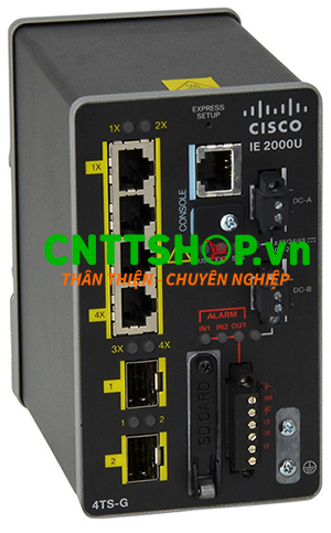 IE-2000U-4TS-G Switch Cisco Industrial 4 FE, 2 GE SFP Ports, LAN Base