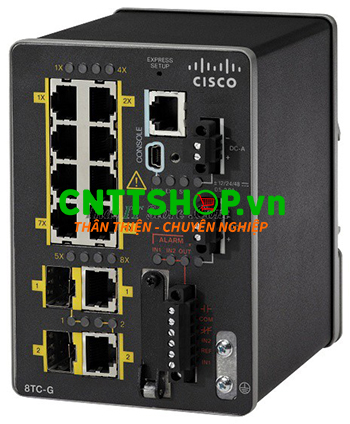 IE-2000U-8TC-G Switch Cisco Industrial 8 FE, 2 SFP/GE Combo Ports, LAN Base