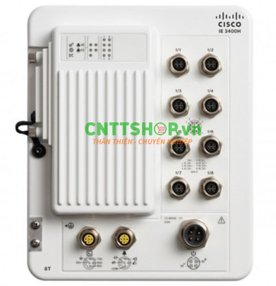 Switch Cisco Industrial Heavy Duty Catalyst IE-3400H-8FT-A.
