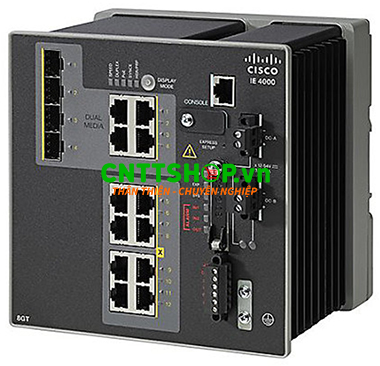 IE-4000-8GT4G-E Switch Cisco Industrial 8 GE, 4 GE Combo Uplink Ports