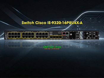 Switch Cisco IE-9320-16P8U4X-A 16x GE PoE+, 8x 2.5G 4PPoE, 4x 10G SFP+, NA