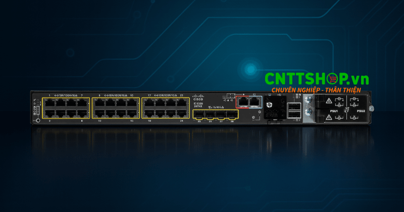 Giới thiệu chung về bộ chuyển mạch Cisco IE-9320-24P4S-A