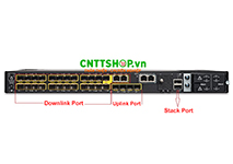 IE-9320-26S2C-E  Switch Cisco Industrial 24 GE SFP, 4 SFP, Stackable, NE
