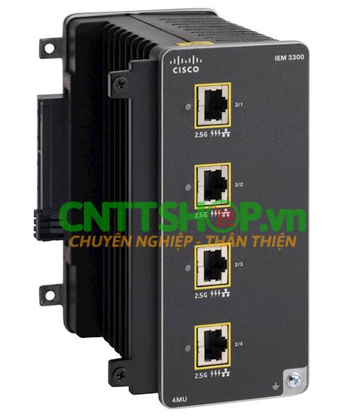 Cisco Industrial Rugged Switch IEM-3300-4MU=