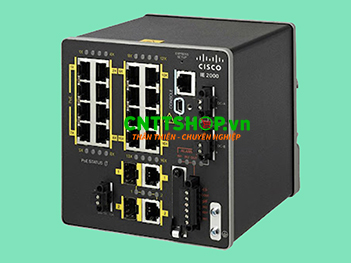 IE-2000-16TC-L Switch Cisco Industrial 16 FE, 2 FE SFP/T, 2 FE SFP, Lan Lite