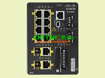 IE-2000-8TC-B Switch Cisco Industrial 8x FE, 2x FE combo, Lan Base