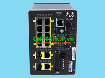 IE-2000-8TC-G-N Switch Cisco Industrial 8 FE, 2 GE Combo, Enhanced Lan Base