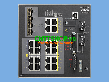 IE-4000-16GT4G-E Switch Cisco Industrial 16 GE, 4 GE Combo Uplink Ports