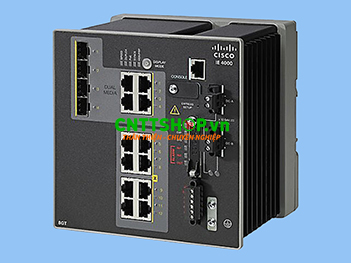 IE-4000-8GT4G-E Switch Cisco Industrial 8 GE, 4 GE Combo Uplink Ports
