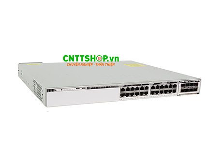 Switch Cisco C9350-24U 24x 1G UPOE 60W, Modular Uplink, Licesne (-E, -A, -M)