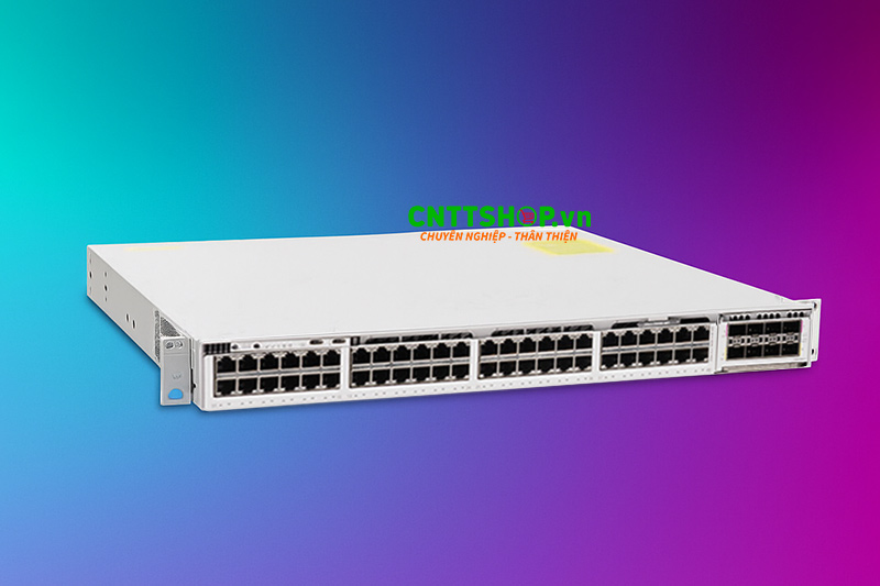 Switch Cisco C9350-48T-A Là Thiết Bị Chuyển Mạch Layer 3, Có 48 Cổng 1G
