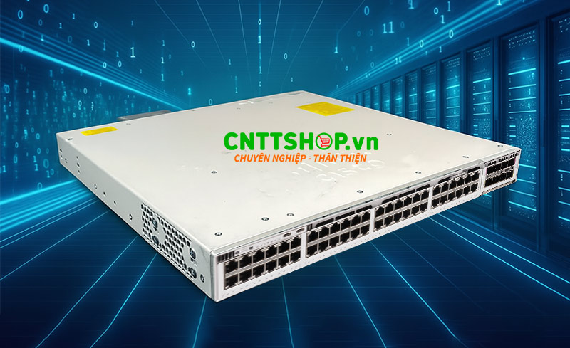 Cisco C9350-48U-E là thiết bị chuyển mạch layer 3 có 48 cổng GE cấp nguồn UPOE 60W, hiệu suất mạnh mẽ, giá tốt