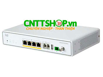 CGP-ONT-4PVC Cisco 4 Ports GPON ONT, PoE+, 2 POTS RJ11, 1 CATV Coax