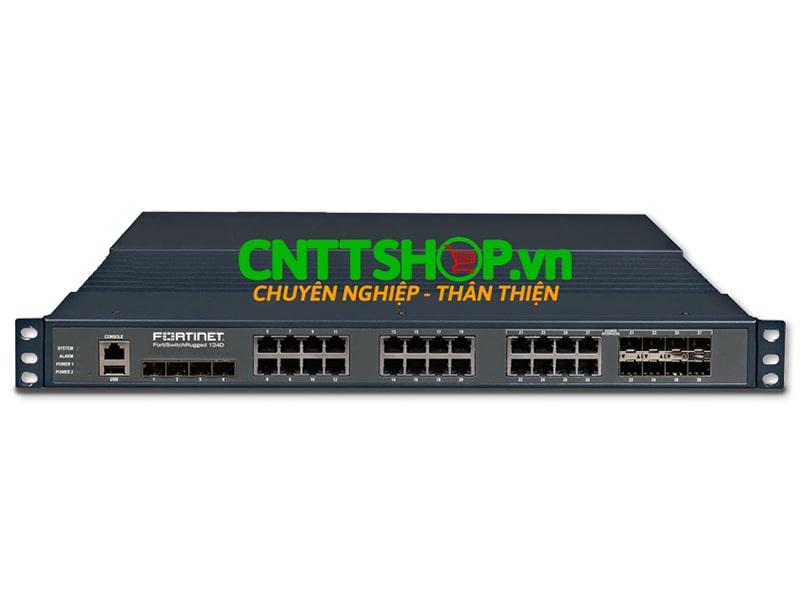 FortiSwitch Rugged FSR124D 16x GE RJ45, 4x GE SFP slots