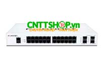 FS-124F FortiSwitch 124F 24 Ports GE RJ45 Layer 2, 4 Ports 10G SFP+ Uplink FS-124F FortiSwitch 124F 24 Ports GE RJ45 Layer 2, 4 Ports 10G SFP+ Uplink