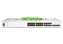 FS-424E-FIBER FortiSwitch 24x GE SFP and 4x 10GE SFP+ ports.