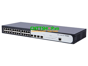 SMB-S1850-28P-PWR-GL Switch H3C 24x 1GE PoE+ 190W, 4x SFP