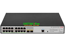 Switch H3C LS-5016PV5-EI-PWR-S-GL L2 16 x 1G RJ45 PoE+, 2 x SFP Uplink Ports