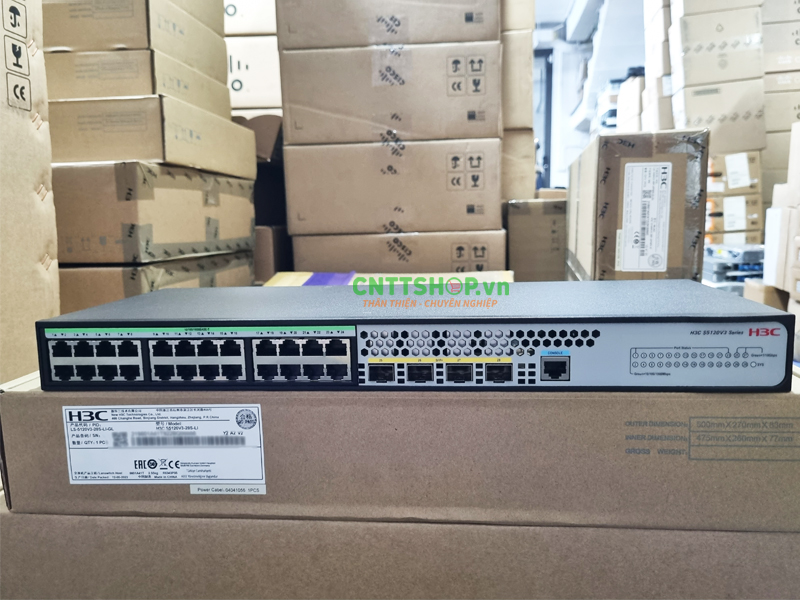Li Switch H3C LS-5120V3-28S-LI-GL L2 Switch 24x 1GE, 4x 10G SFP+