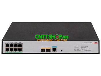 Switch H3C LS-5008PV5-EI-HPWR-GL L2 8 x 1G RJ45 PoE+, 2 x SFP Uplink Ports