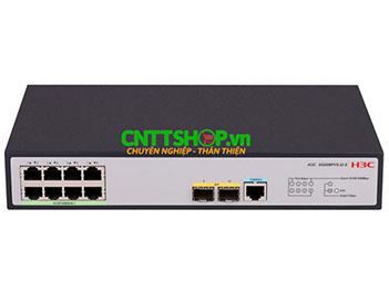 Switch H3C LS-5008PV5-EI-S-GL L2 8 x 1G RJ45, 2 x SFP Uplink Ports