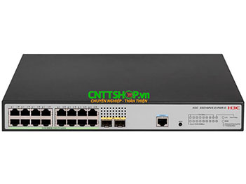 Switch H3C LS-5016PV5-EI-PWR-S-GL L2 16 x 1G RJ45 PoE+, 2 x SFP Uplink Ports