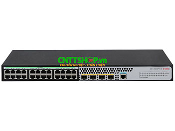 Switch H3C LS-5024PV5-EI-GL L2 24 x 1G RJ45, 4 x SFP Uplink Ports