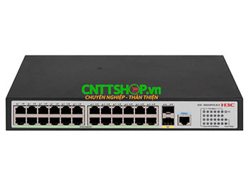 Switch H3C LS-5024PV5-EI-S-GL L2 24 x 1G RJ45, 2 x SFP Uplink Ports