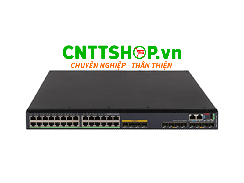 Switch H3C LS-S5590-28P8XC-EI-GL L3 28 x 1G RJ45 PoE+ Ports (Including 4 x SFP Combo), 8 x 1G/10G BASE-X SFP+, 1 x Expansion slots
