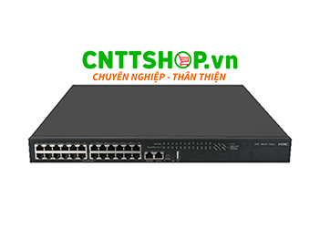 Switch H3C LS-6520X-26MC-UPWR-SI-GL L3 24 x 100M/1G/2.5G/5GBase-T (UPOE) Ports, 1 x Expansion slots
