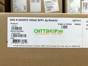 JH157A - HPE 5130/5510 10GbE SFP+ 2p Module
