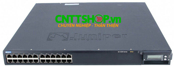Switch Juniper EX4200 24-port 1000BaseT PoE + 930W AC PS