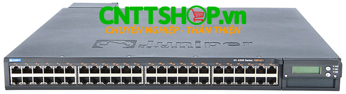 Switch Juniper EX4200 48-port 1000BaseT PoE 930W DC PS