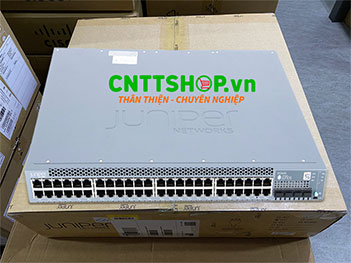 Juniper EX3400-48T-DC 48-port 10/100/1000BASE-T, 4 SFP+, 2 QSFP, DC power supply
