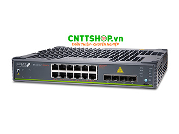 Switch Juniper EX4100-F-12P 12x1GbE PoE+, 2x10GbE RJ45 Uplink PD, 4x10GbE SFP+ stacking/ uplink