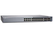 Switch Juniper EX4100-F-24P 24x1GbE PoE+, 4x1GbE/10GbE SFP/SFP+ uplinks, 4x10GbE stacking/uplink ports