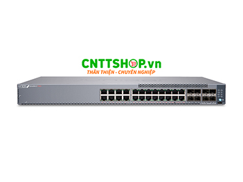 Switch Juniper EX4100-F-24P 24x1GbE PoE+, 4x1GbE/10GbE SFP/SFP+ uplinks, 4x10GbE stacking/uplink ports