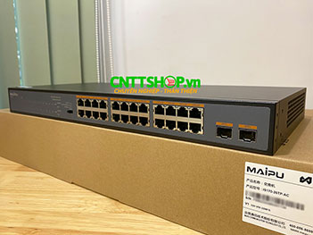 Switch Maipu IS170-26TP-AC(V1) 24-port RJ45 PoE PoE+ 380W, 2x SFP 1G
