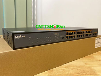 Switch Maipu IS170-26TP-AC(V1) 24-port RJ45 PoE PoE+ 380W, 2x SFP 1G